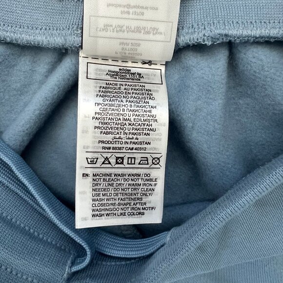 Adidas Originals Girls Soft Fleece Loose Wide-Leg Pants Size XL - Picture 9 of 9